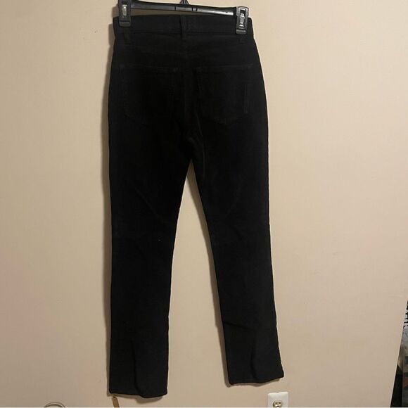 NWT Reformation Peyton High Rise Bootcut Corduroy Pants Black- Size 24 - Picture 8 of 8